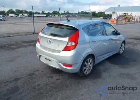 2012 Hyundai Accent Se из США, поврежденный, VIN KMHCU5AE9CU023679